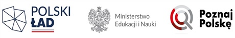 Powiększ grafikę: Logotyp: Polski Ład, Ministerstwo Edukacji i Nauki, Poznaj Polskę